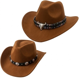 Chapeaux Fedora en feutre de lapin ivoire parfaitement pliables pour adultes et unisexe, style formel toutes saisons, vente en gros - Product Image 1