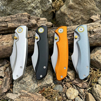 Couteau pliant BoChen avec manche en aluminium, lame 440c, couteau de poche, couteau de camping, couteau de chasse, couteau d'extérieur, outil EDC léger