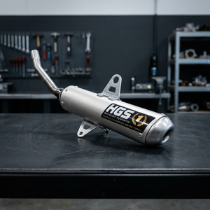 HGS Grey Steel End Cap silenziatore per Sherco 250 SE-R 20-25 accessori moto - Product Image 3