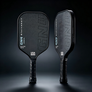 Raquette de pickleball en fibre de verre, structure en nid d'abeille, absorption des chocs et résistance à l'usure. Léger et portable, idéal pour - Product Image 2