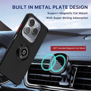 Per Tecno Camon <span class=keywords><strong>30</strong></span> 20 19 18 / 20 19 Pro 18 <span class=keywords><strong>P</strong></span> / Pop 6 Go Pop 5 LTE Pop 6 Cover opaca antiurto custodia posteriore ibrida con anello - Product Image 4