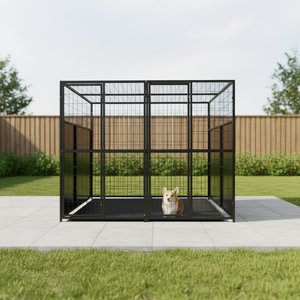 Lüks Büyük Açık Hava Köpek Kulübesi Mobilyası, Köpek Bakım Kulübeleri, Evcil Hayvan Oteli, Mağaza ve Ev Kullanımı için Evcil Hayvan Kafesi ile - Product Image 6