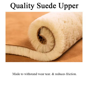 Stivali da neve invernali a basso prezzo all'ingrosso della fabbrica stivali da neve in vera pelle per il calore Non antiscivolo impermeabili stivaletti alla caviglia - Product Image 5