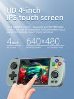 ANBERNIC-Console de jeu rétro portable RG405M Android de 4 pouces, 5GWiFi, 128 Go, compatible avec l'extension de carte TF