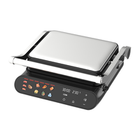 Grill de contact multifonctionnel professionnel RSC pour sandwichs et paninis, usage domestique intensif, modèle PG055