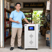 Stabilisateur de tension automatique triphasé 30KVA 380V à servomoteur SVC AVR TNS pour atelier électrique, marché d'Asie du Sud-Est