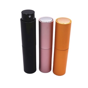 ขวดสเปรย์โลหะขนาด8มล. ขวดอลูมิเนียมขวดแบนบิดขึ้นขวดโลหะเปล่าสำหรับนักเดินทาง - Product Image 1