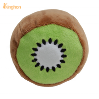 Kinghon Fabricant Grossiste Jouets en Peluche pour Chiens Écologiques Réalistes au Design Classique Fruits Kiwi Avocat Donut