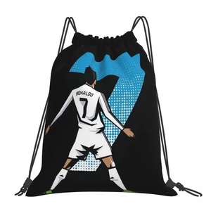 Bolsa con Cordón Oxford con Diseño de <span class=keywords><strong>CR7</strong></span> - Gran Capacidad, Transpirable y Duradera, Unisex, para Estudiantes, para Entrenamiento Extracurricular - Product Image 3