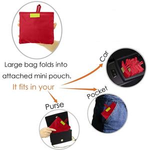 Bolsa de Compras Plegable de Poliéster y Nailon Ecológica de Gran Capacidad, con Estampado Personalizado de Dibujos Animados, Estilo Chaleco, Resistente y Duradera - Product Image 4