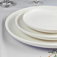 Assiette de Dîner en Porcelaine Haute Qualité, Personnalisée pour Décoration de Mariage, Vente en Gros d'Usine