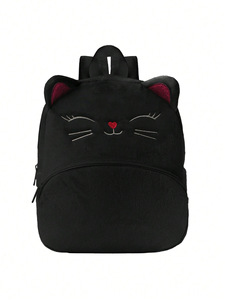 Sacs d'école pour enfants, sac en peluche mignon de dessin animé, mochila con peluche, sac à dos en peluche animal, sac à dos en peluche grande capacité pour étudiants - Product Image 4