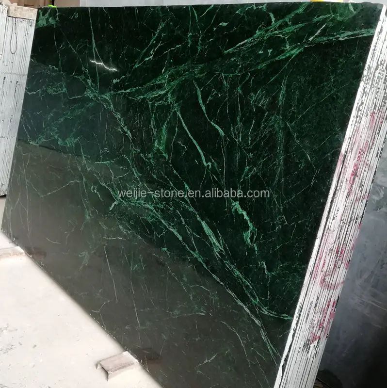 Fabbrica diretta smeraldo luminoso lastra di marmo verde scuro empress marmo piastrelle emperador vert guatemala Marbre Naturel marmo