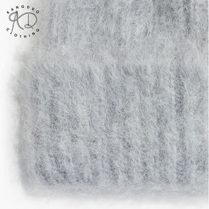 KD produttore di maglieria con Logo personalizzabile da viaggio soffice costine sfocate in maglia di <span class=keywords><strong>Alpaca</strong></span> - Product Image 6