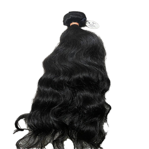 Peluca de Cabello Humano Virgen sin Pegamento, Pre-Cortada, Calidad Premium, Cabello Virgen Crudo con Rayas Skunk, Venta al por Mayor - Product Image 1