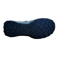 Chaussures de sécurité MaxiTough en gros, noires et bleues, unisexes, légères, en EVA, en caoutchouc, en maille respirante, antidérapantes, avec embout en acier, pour usine