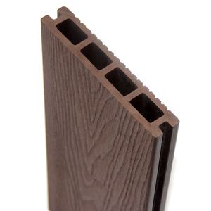 Премиум-класс: Новая дизайнерская террасная доска из композитного материала (WPC) для улицы, экологичная, противоскользящая, для современного сада и террасы - Product Image 2