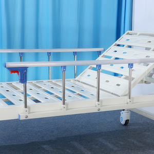 Giường bệnh viện bằng thép cán nguội thủ công, 1 tay quay, đa chức năng, có thể điều chỉnh, chăm sóc tại nhà cho bệnh nhân liệt, người già, bảo hành 1 năm - Product Image 5