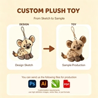 Fabricant de poupées personnalisées en coton biologique et en peluche longue - Créez votre propre design sur mesure, sans quantité minimale de commande