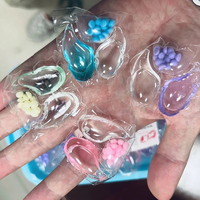 Capsules de lessive liquide jetables Downy Beads pour vêtements |   50%-80% d'ingrédients actifs |   Parfum durable 72H |