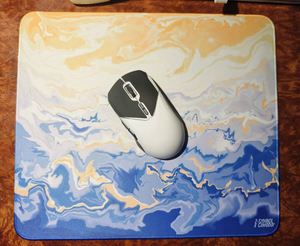 แผ่นรองเมาส์ลายการ์ตูนรูปสี่เหลี่ยมผืนผ้า Z-SYMBOL ป้องกันรอยขีดข่วน ขนาด 700x300 มม. ผลิตจากผ้า สำหรับใช้ในสำนักงาน - Product Image 1