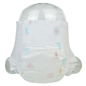 Pannolini per bambini usa e getta OEM di qualità superiore, ultra assorbenti, confortevoli per la notte, con doppia protezione contro le perdite e indicatore di umidità - Product Image 3