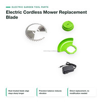 Lame de rechange pour tondeuse électrique sans fil, pièces détachées pour outils de jardin, accessoires pour machines de jardin, fournisseur en gros