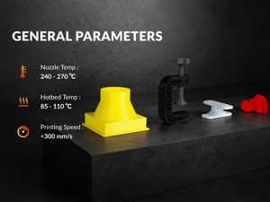 Filamento para Impresora 3D TINMORRY, 1.75mm, Filamento PETG Ecológico, PLA/ABS/PETG/ASA/TPU, 1KG/ROLLO, Varillas de Plástico ABS-PRO - Product Image 4