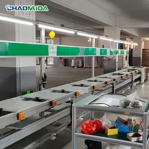 Automatic production line for household appliances Lighting lamp assembly Speed chain conveyor