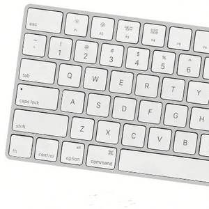 Magic Keyboard 2 (MLA22LL/A) A1644 Plateado, 78 Teclas, Inalámbrico BT, Capacitivo, Usado, para Portátil, Retroiluminación RGB, USB-C - Product Image 1