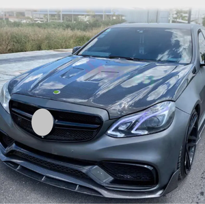 Capot en fibre de carbone pour <span class=keywords><strong>Mercedes</strong></span>-Benz Classe E W212 (2009-2016) |   Remplacement du capot avant style <span class=keywords><strong>AMG</strong></span> |   Ajustement de style OEM - Product Image 5
