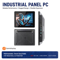 PC industriel à écran tactile capacitif HMI sans ventilateur en aluminium intégral IP65 de 10,4 12 13 15 17 19 21,5 24 27 32 pouces