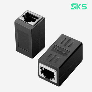 Coupleur Ethernet RJ45 blindé Femelle-Femelle pour conversion Cat5 Cat8, connecteur 8P8C, prise en charge Gigabit POE, compatible imprimante et iOS - Product Image 1