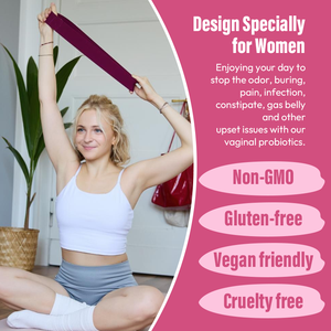 LIFEWORTH Kadınlar İçin Probiyotik 50 Milyar CFU Kızılcık İçeren - Menopoz Sağlığı İçin Vajinal ve Üriner Sağlık Desteği - Product Image 3