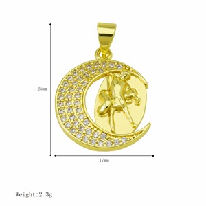 Colgantes <span class=keywords><strong>de</strong></span> latón chapado en oro <span class=keywords><strong>de</strong></span> 18 quilates HD491 <span class=keywords><strong>de</strong></span> Nuestra Señora <span class=keywords><strong>de</strong></span> <span class=keywords><strong>Guadalupe</strong></span> con incrustaciones <span class=keywords><strong>de</strong></span> circonitas, dijes <span class=keywords><strong>de</strong></span> <span class=keywords><strong>la</strong></span> <span class=keywords><strong>Virgen</strong></span> Marí<span class=keywords><strong>a</strong></span> para collares religiosos al por mayor - Product Image 2