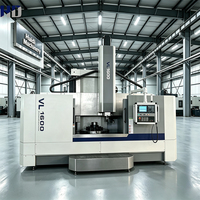 Tour CNC vertical VL1600 fabriqué en Chine, machine de tournage de métaux robuste