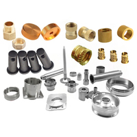 Pièces tournées de précision, usinage CNC, acier inoxydable, laiton sur mesure, usinage par fraisage et tournage, services d'usinage CNC