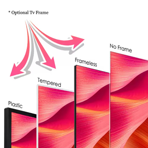 Custom Sizes OEM Smart TV 85 Inch Television 40 43 50 55 65 Inch Led &amp; Lcd Tvs With Android WiFi 4K OLED Google Televisor