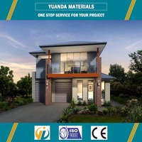 Maison préfabriquée légère/pièces préfabriquées/maison de panneaux muraux ALC
