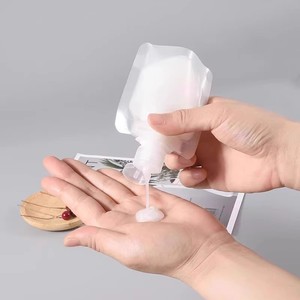 ถุงรีฟิลสำหรับเดินทาง 100 มล. 50 มล. 30 มล. แบบพกพา สำหรับใส่เครื่องสำอาง แชมพู โลชั่น ครีมอาบน้ำ โฟมล้างหน้า รูปทรงสี่เหลี่ยมผืนผ้า - Product Image 2