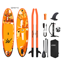 Tabla de Paddle Surf Inflable Personalizada de 320 cm, Tabla ISUP, Tabla de Pesca, Tabla de Surf Inflable