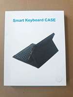 Neues Design Bunte Tastatur mit Hintergrund beleuchtung Magnetische Adsorption Tastatur hülle PU-Ledertasche für iPad 12,9 "/13 Pro/13 Air