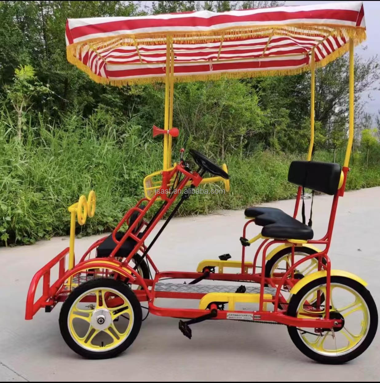 Wholesale Multi Person Tandem Bike 7-Speed Transmission System - Main Image