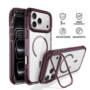 Funda Personalizada para Teléfono Serie 18, Carcasa Protectora Antigolpes de TPU/PC con Soporte, Varios Estilos, para Modelos de <span class=keywords><strong>la</strong></span> Serie iPhone 18 - Product Image 4