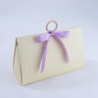 Bolsa de Regalo de Lujo Personalizada con Asa de Madera y Bolsa de Papel para Regalo, Ideal para Dulces, Chocolates, Regalos de San Valentín y Bodas