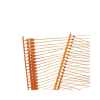Booster GRS étiquette en plastique chaîne suspendue broche de boucle en plastique recyclable et réutilisable pour l'étiquetage prix jouets vaisselle