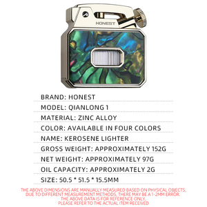 Trung Thực Qianlong 1 Cổ Điển In Kẽm Hợp Kim Windproof Xách Tay Dầu Hỏa Thuốc Lá Nhẹ Hơn Cho Quà Tặng Doanh Nghiệp - Product Image 5