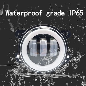 Faro Fendinebbia <span class=keywords><strong>LED</strong></span> Bicolore Halo da 4 Pollici con Occhio d'Angelo per Dodge Magnum 2005~2008 - Product Image 3