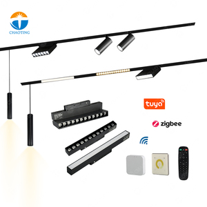 Sản Phẩm Mới Đèn Theo Dõi Bề Mặt Chìm Pendant Spotlight Nam Châm Theo Dõi Hệ Thống Ánh Sáng 48V Focus Magnetic LED Ánh Sáng Theo Dõi - Product Image 2