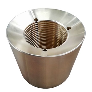 Tuerca moleteada de latón Superficie moleteada para apretar a mano utilizada en perillas de ajuste - Product Image 3